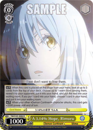 A 3.14% Hope, Rimuru