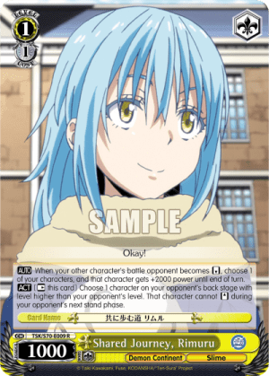 Shared Journey, Rimuru