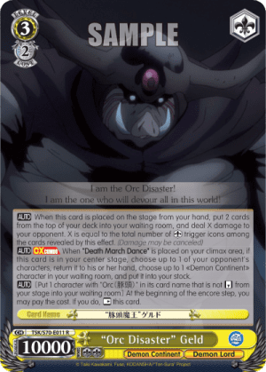"Orc Disaster" Geld