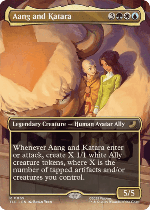 Aang and Katara
