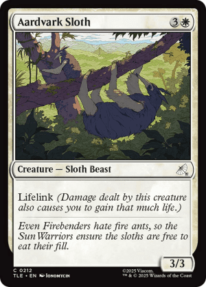 Aardvark Sloth