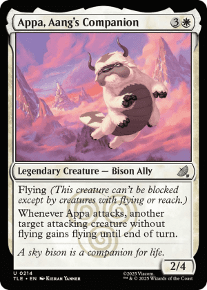 Appa, Aang's Companion
