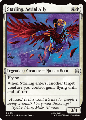 Starling, Aerial Ally