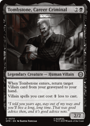Tombstone, Career Criminal