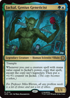 Jackal, Genius Geneticist