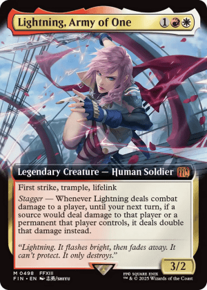 Lightning, Army of One