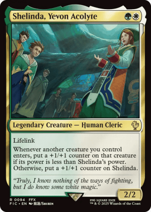 Shelinda, Yevon Acolyte