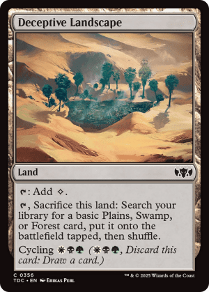 Deceptive Landscape