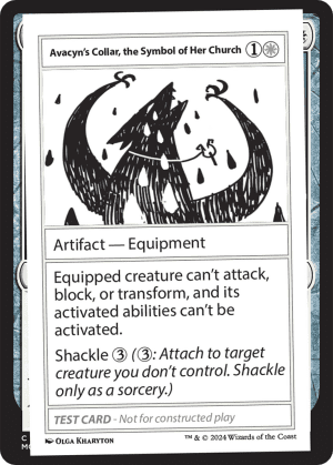 Avacyn's Collar, the Symbol of Her Church