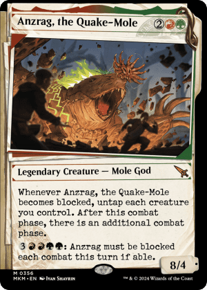 Anzrag, the Quake-Mole