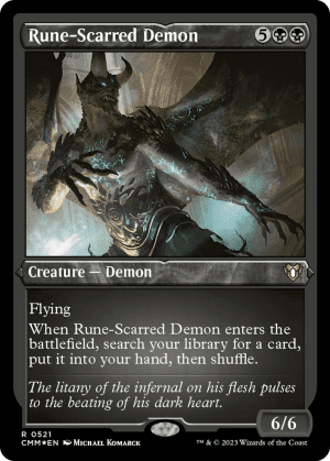 Rune-Scarred Demon