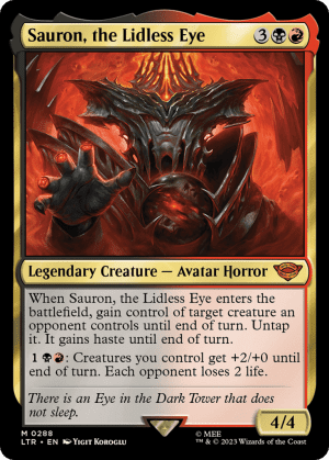Sauron, the Lidless Eye