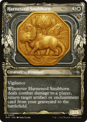 Harnessed Snubhorn