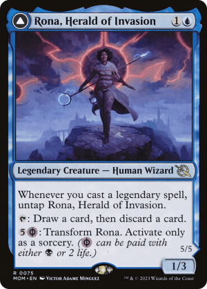 Rona, Herald of Invasion // Rona, Tolarian Obliterator