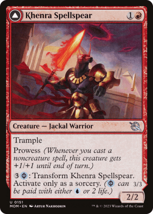 Khenra Spellspear // Gitaxian Spellstalker