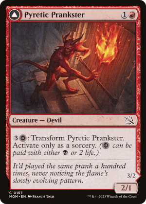 Pyretic Prankster // Glistening Goremonger