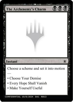 The Archenemy's Charm