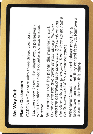 No Way Out (Playtest)
