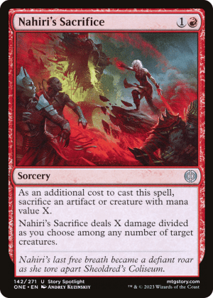 Nahiri's Sacrifice