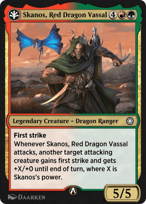 Skanos, Red Dragon Vassal