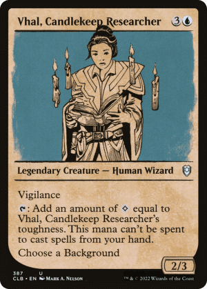 Vhal, Candlekeep Researcher