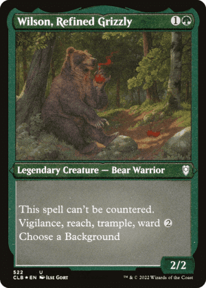 Wilson, Refined Grizzly