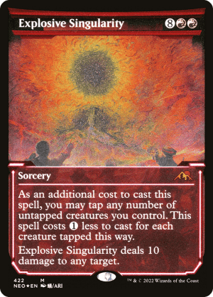 Explosive Singularity