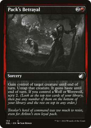 Pack's Betrayal