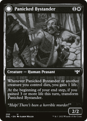 Panicked Bystander // Cackling Culprit