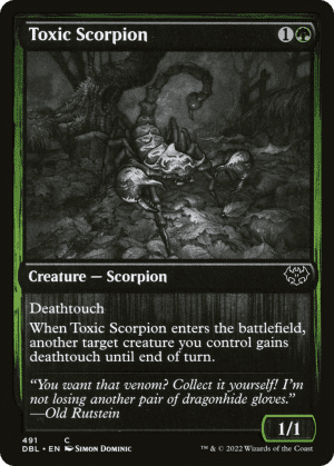 Toxic Scorpion
