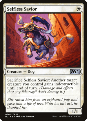 Selfless Savior