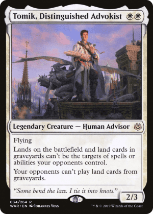 Tomik, Distinguished Advokist