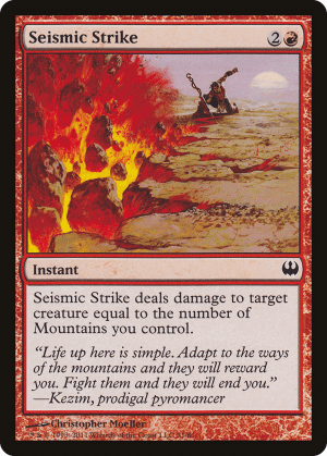 Seismic Strike