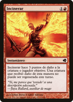 Incinerate