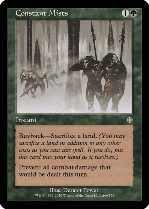 Constant Mists