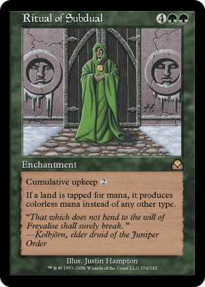 Ritual of Subdual