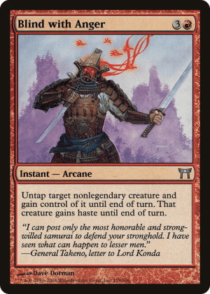 Blind with Anger