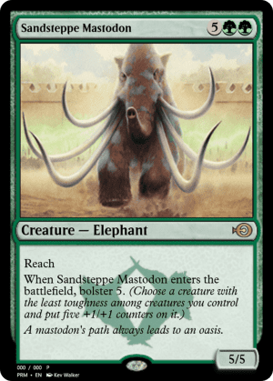 Sandsteppe Mastodon