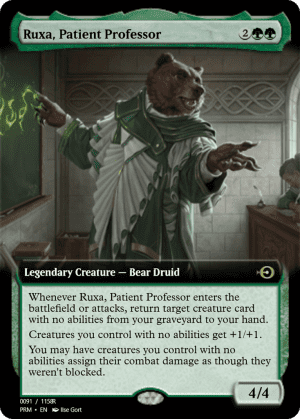 Ruxa, Patient Professor