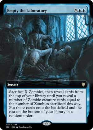 Empty the Laboratory