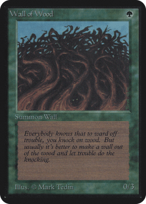Wall of Wood