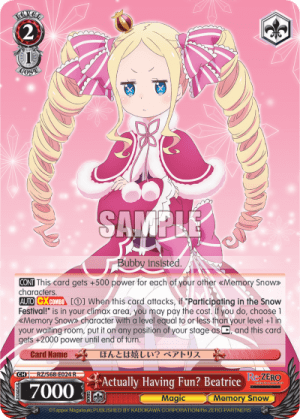 Actually Having Fun? Beatrice