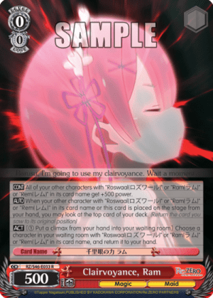 Clairvoyance, Ram