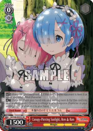Canopy-Piercing Sunlight, Rem & Ram (Holo)