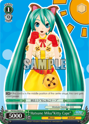Hatsune Miku"Kitty Cape"