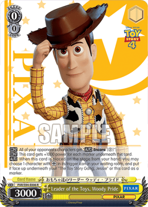 Leader of the Toys, Woody Pride