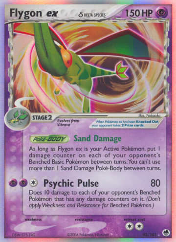 Flygon ex δ (Holofoil)