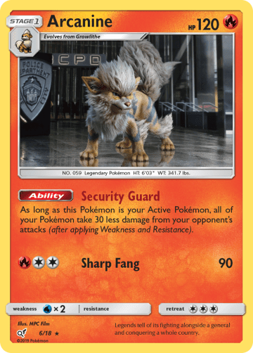 Arcanine (Holofoil)