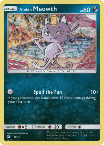 Alolan Meowth (Holofoil)