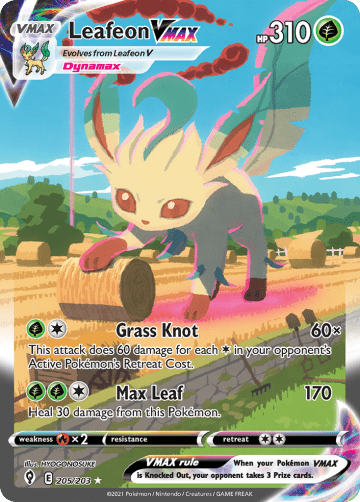 Leafeon VMAX (Holofoil)